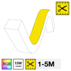SLC NEON FLEX TOP RGB+W 3000K 15W 504LM 1-5M IP67