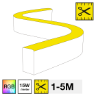 SLC NEON FLEX SIDE RGB+W 3000K 15W 295LM 1-5M IP67