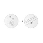 SLC Brackets for MAINS NEON FLEX TopBend 230V