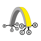 NeonFlex 24V Top-Bend Mono Feeder