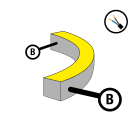 NeonFlex 230V Side-Bend Mono Feeder Cable B