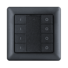 SLC SmartOne Zigbee Wall Remote 4 x Mono Black