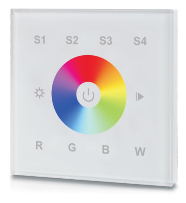 Slc Wall Remote Rf Touch Rgbw 1 Zone The Light Group
