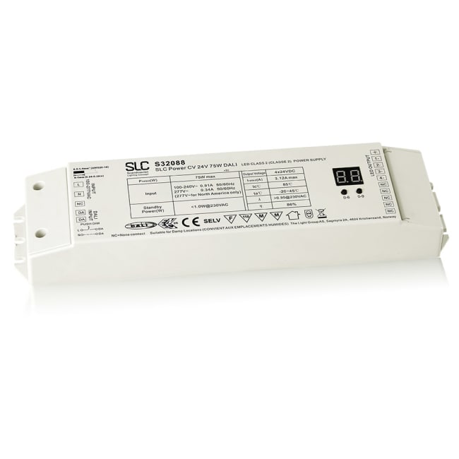 Slc Power Supply Cv 24v 75w Dali Dt6 The Light Group