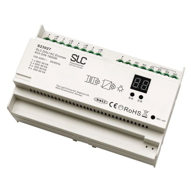 DALI AC Triac Dimmer AC 110V 220V 150-360W Trailing Edge DALI LED Dimmer  Control