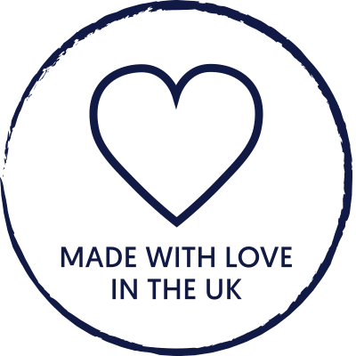 MADE WITH LOVE IN THE UK MADE WITH LOVE IN THE UK