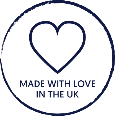 MADE WITH LOVE IN THE UK