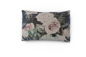 Midnight Garden Frost Cushion