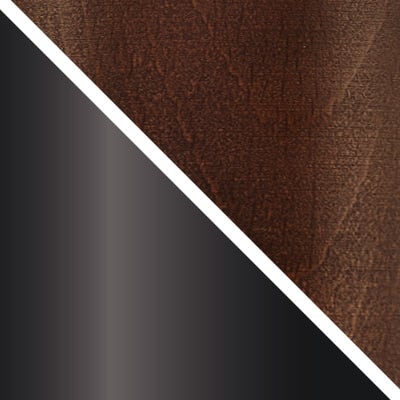 Black Base, Dark Wood Trim