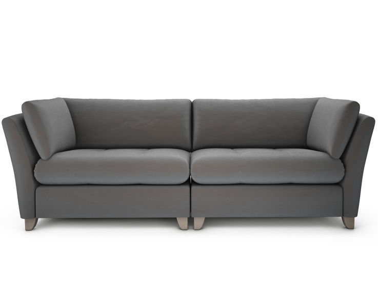 Violet Velvet Sofa