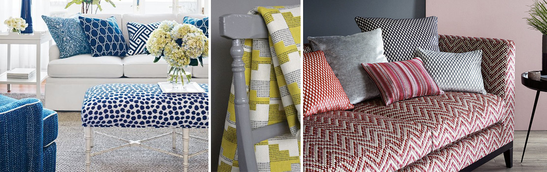 Striped Sofas