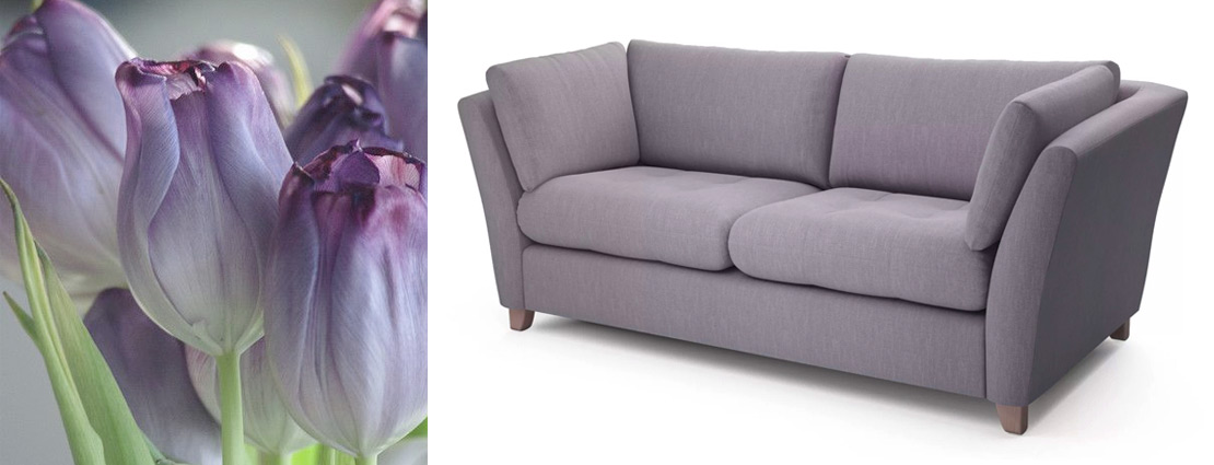 Purple Sofa