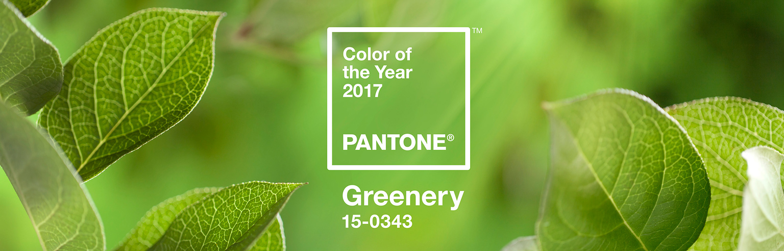 Pantone Greenery