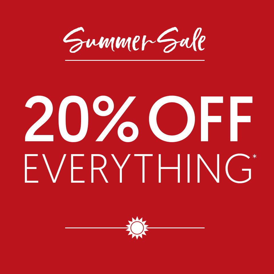 20% off everything*