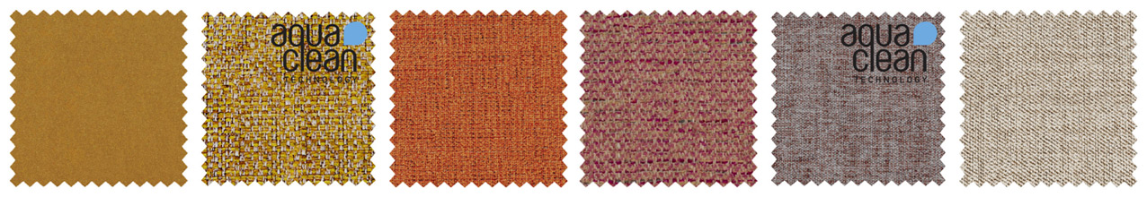 Fabrics in Spicy Shades