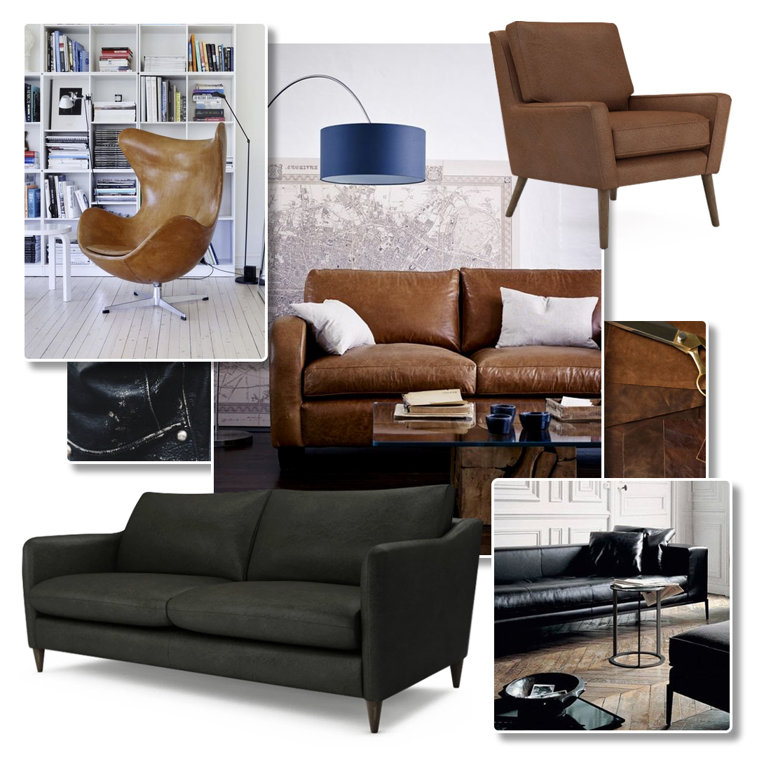 Leather Sofa Inspiration
