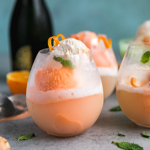 Prosecco Sorbet Cocktail