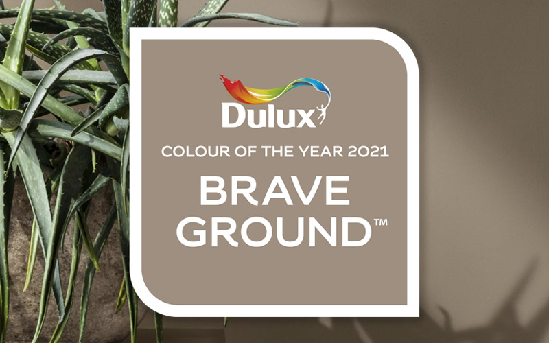 Dulux Colour of the Year 2021 Brave Ground