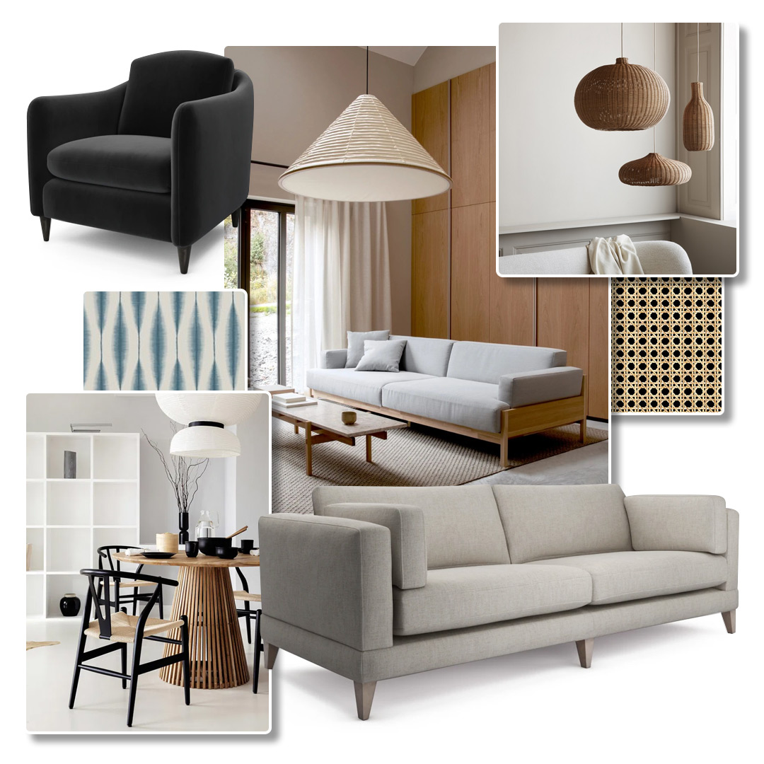 How to create the Japandi look in your own lounge