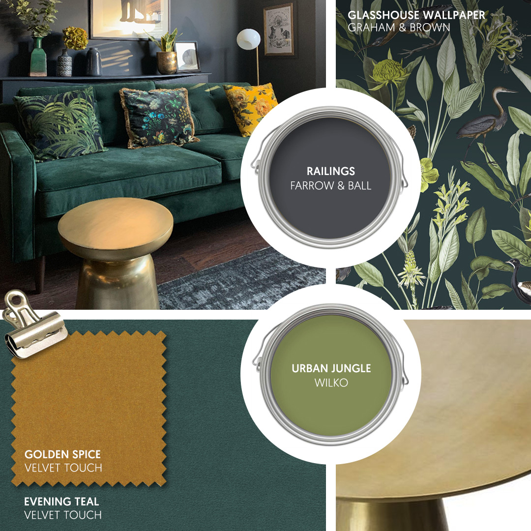 Get the teal sofa and interior design inspiration on Pinterest