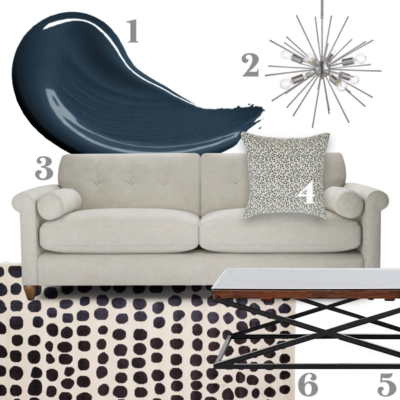 Get a cool, contemporary look with a cream sofa at The Lounge Co.