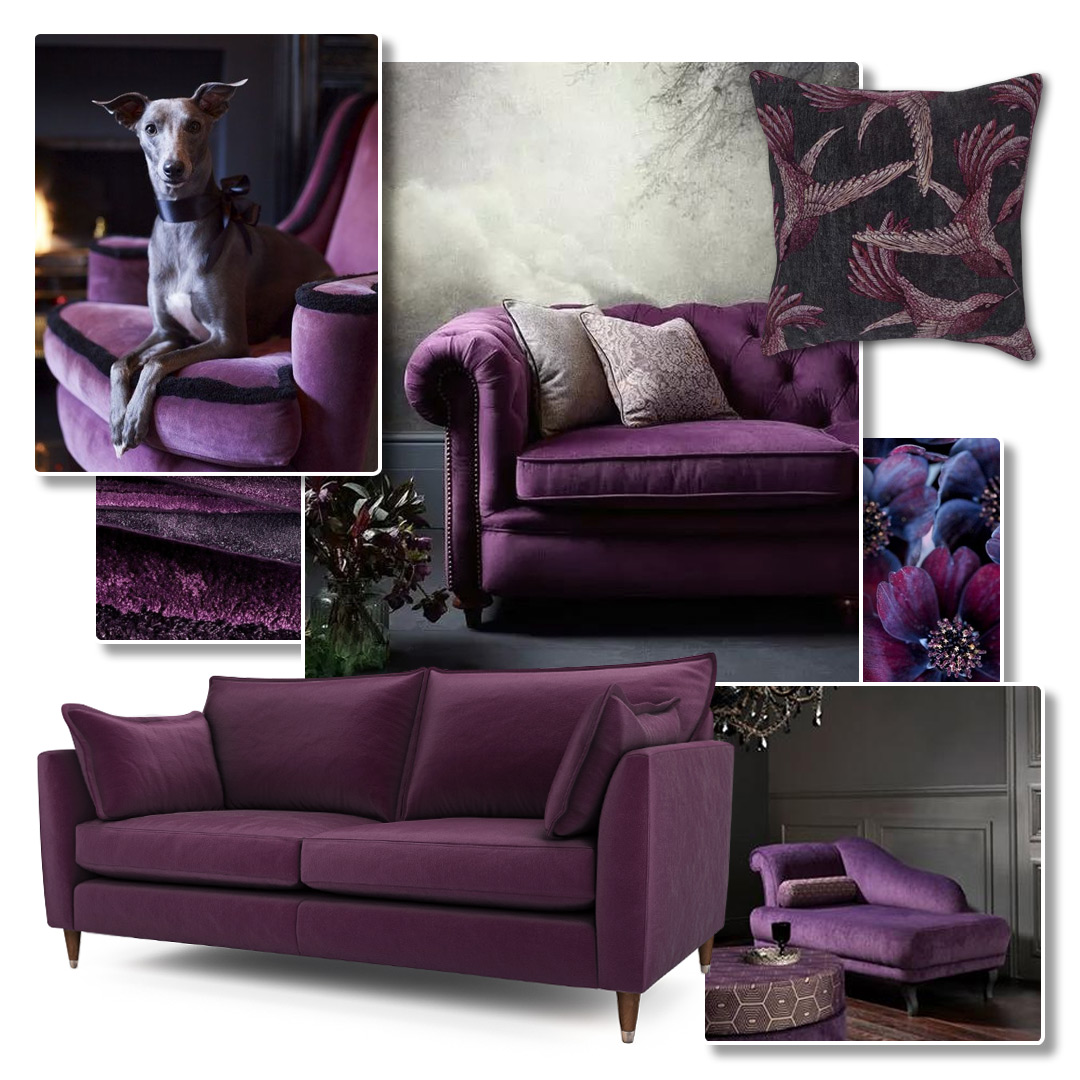 Purple power - purple moodboard