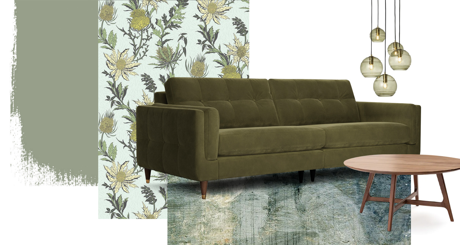 Botanical Hues - Madison 4 Seater in Hyde Park