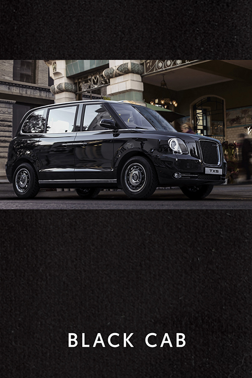 Family Friendly Premium Velvet - Black Cab