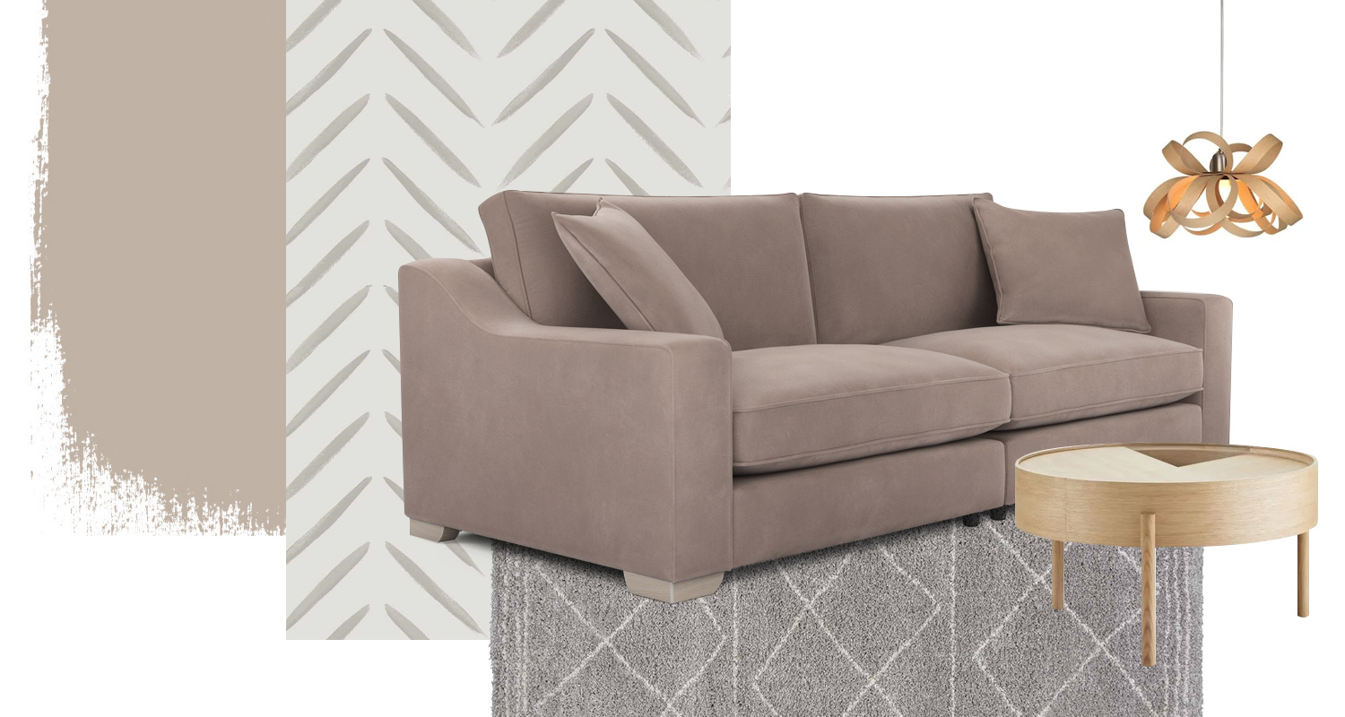 Scandi Neutrals - Imogen 4 Seater in Paddington Station