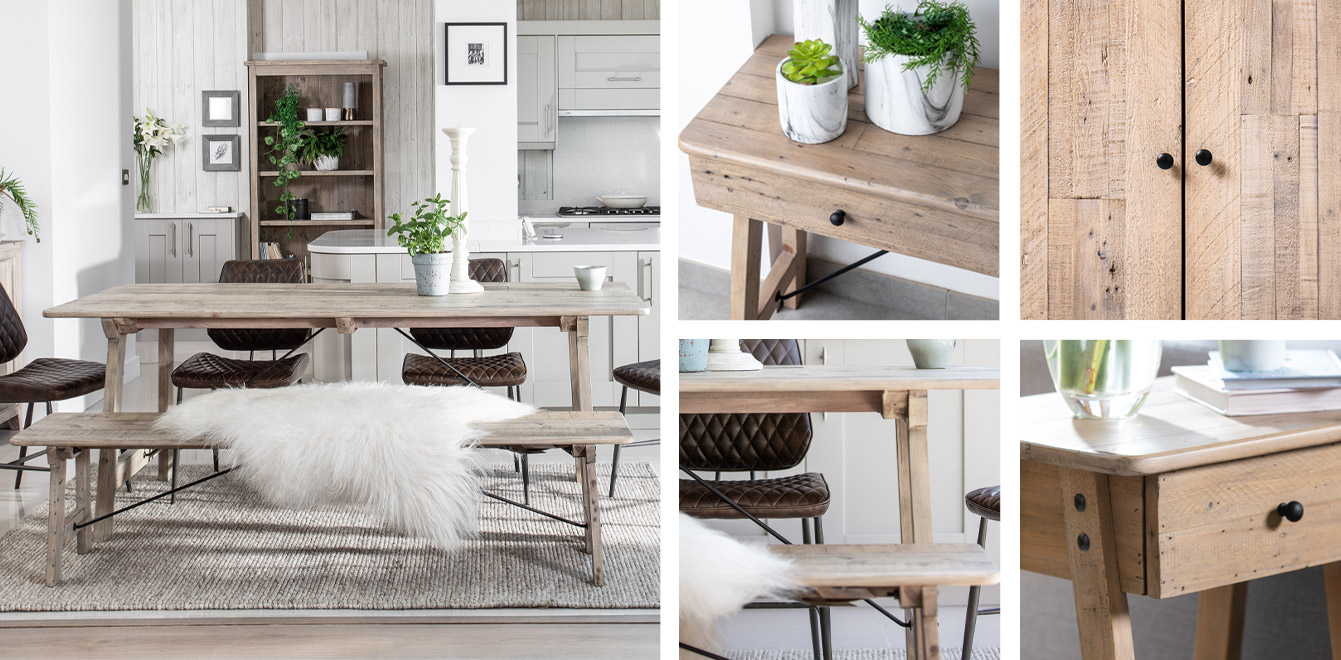 The Malthouse Range - Stylish, modern country-style furniture crafted from reclaimed timber