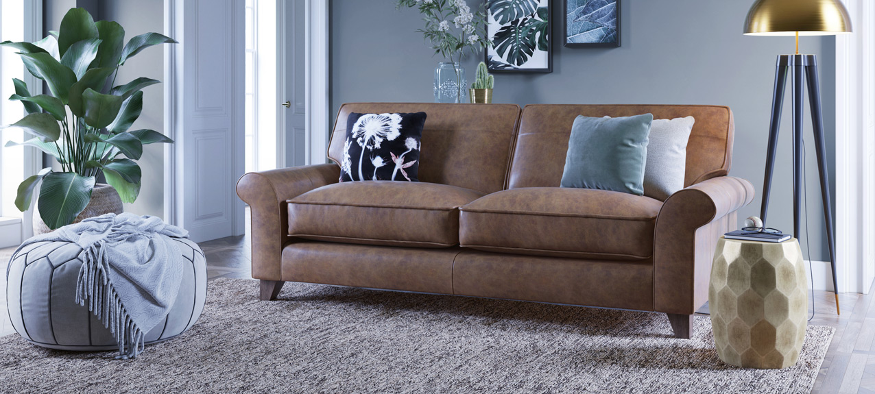 Family Friendly Leather Sofas