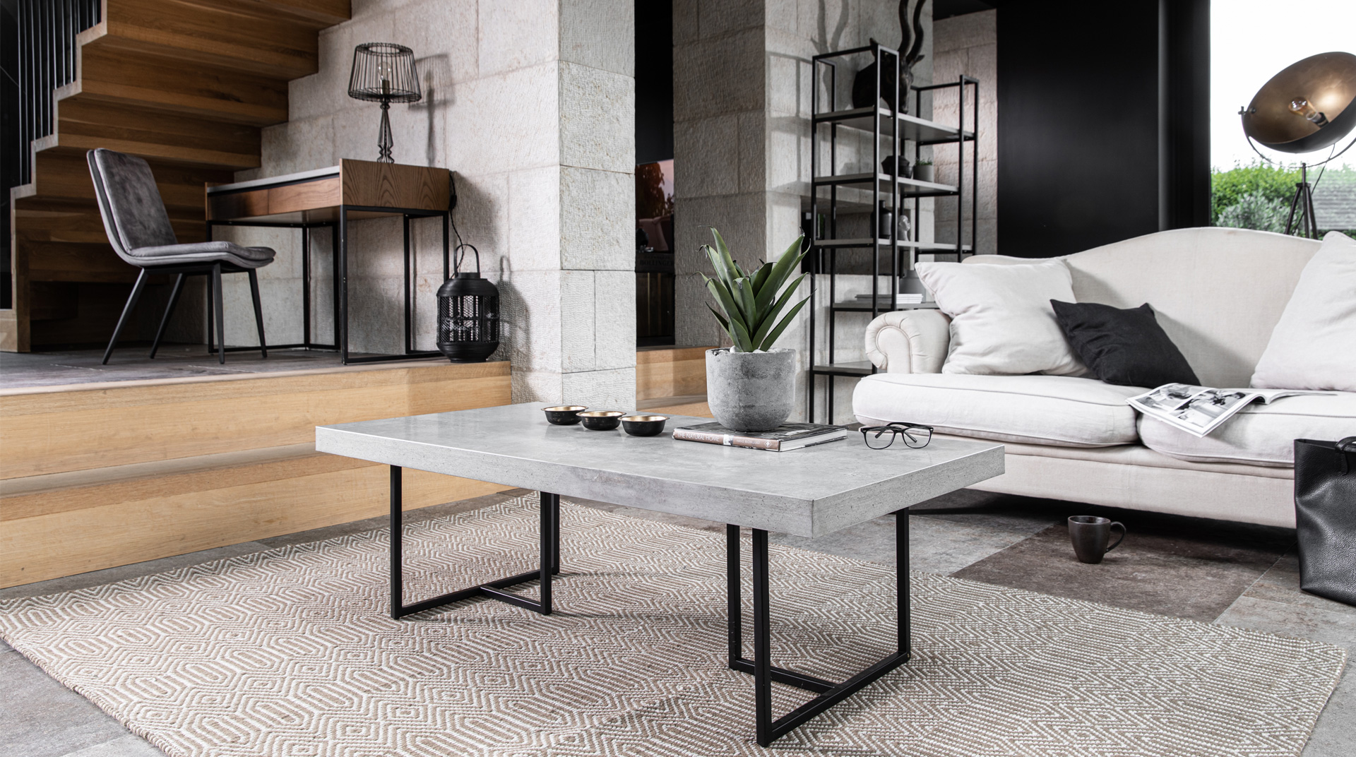 Contemporary Lounge Furniture with an Industrial Style