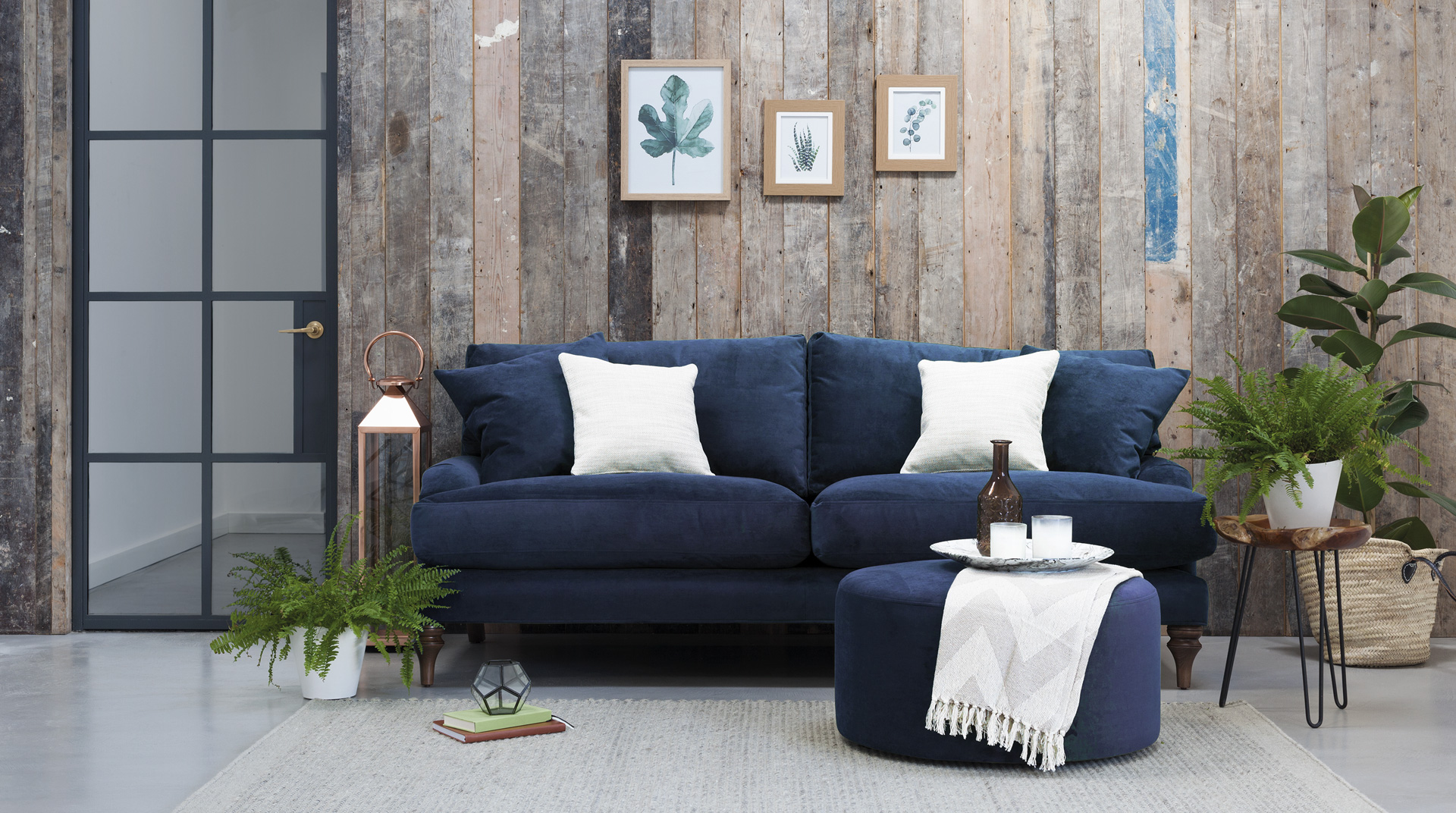 The Lounge Co. Rose Sofa in Family Friendly Wipe Clean Fabric