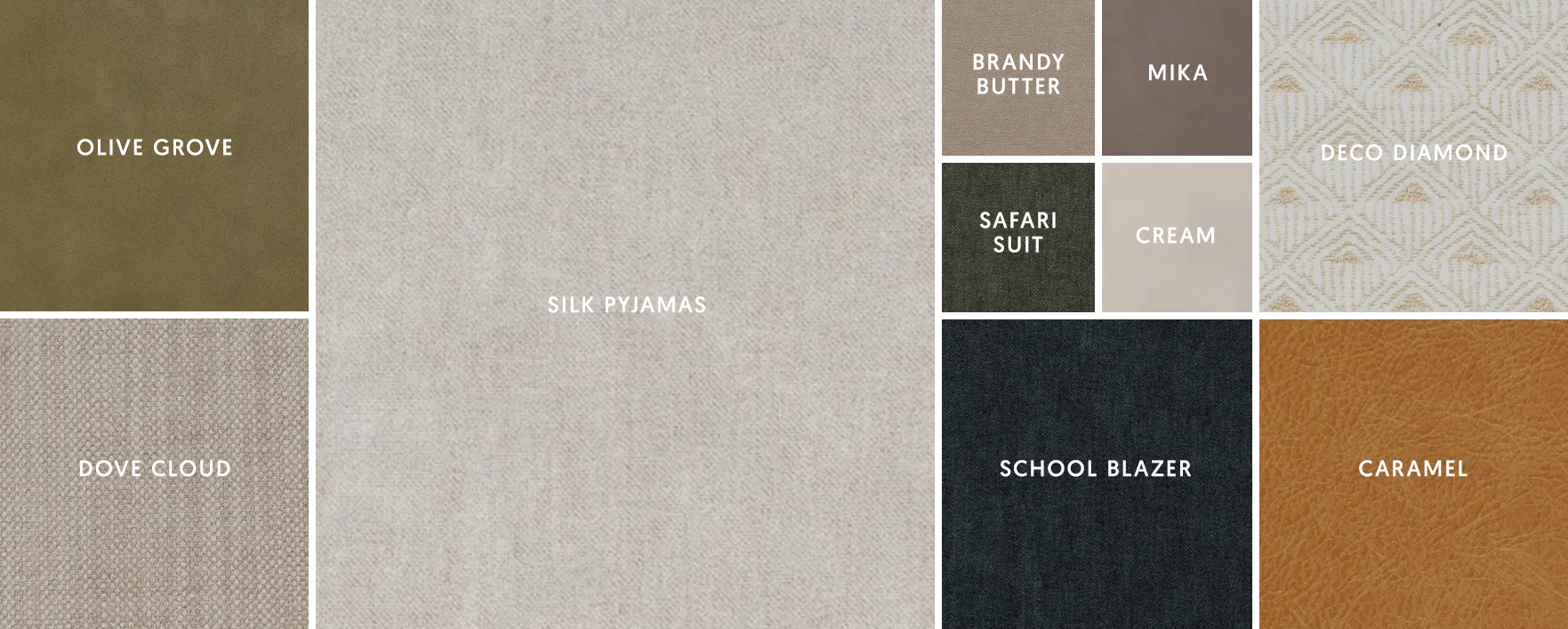 Find luxury, neutrals sofa fabrics at The Lounge Co.