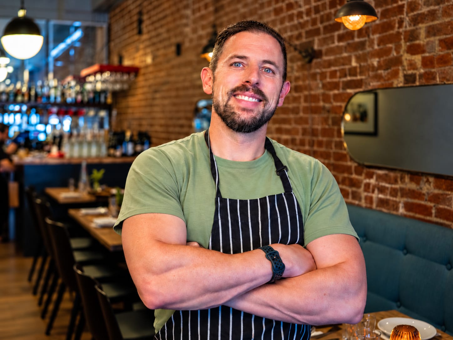 Chef Charlie Marshall at The Marshal in Hell's Kitchen
