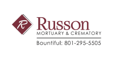 Russon Mortuary - Salt Lake - logo