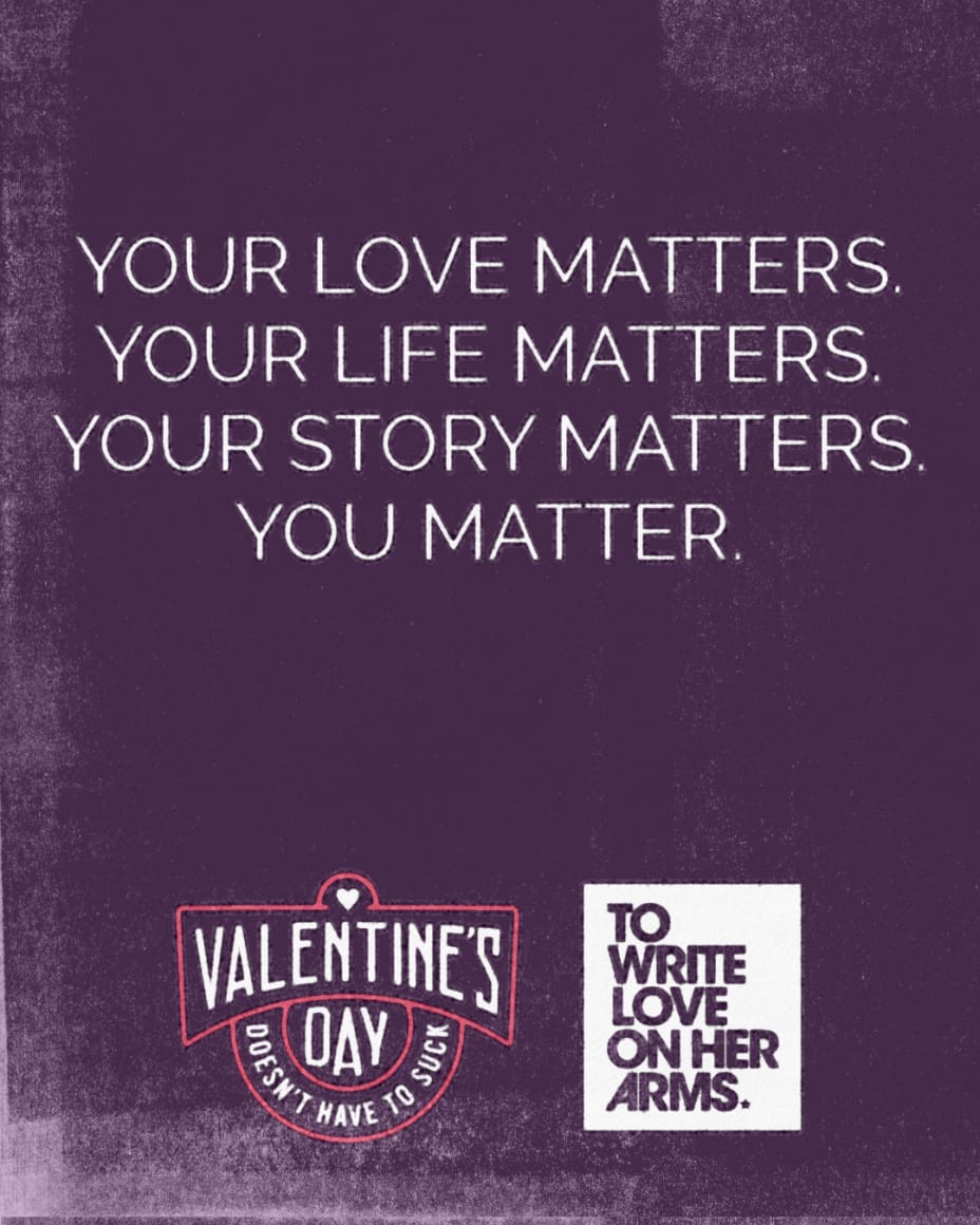 <p>Your Love Matters</p>