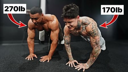 6 Min Tricep Workout Ft. Larry Wheels (No Weights)