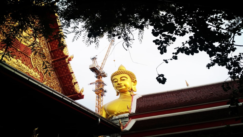 Bangkok, Wat Loha Prasat le château de métal