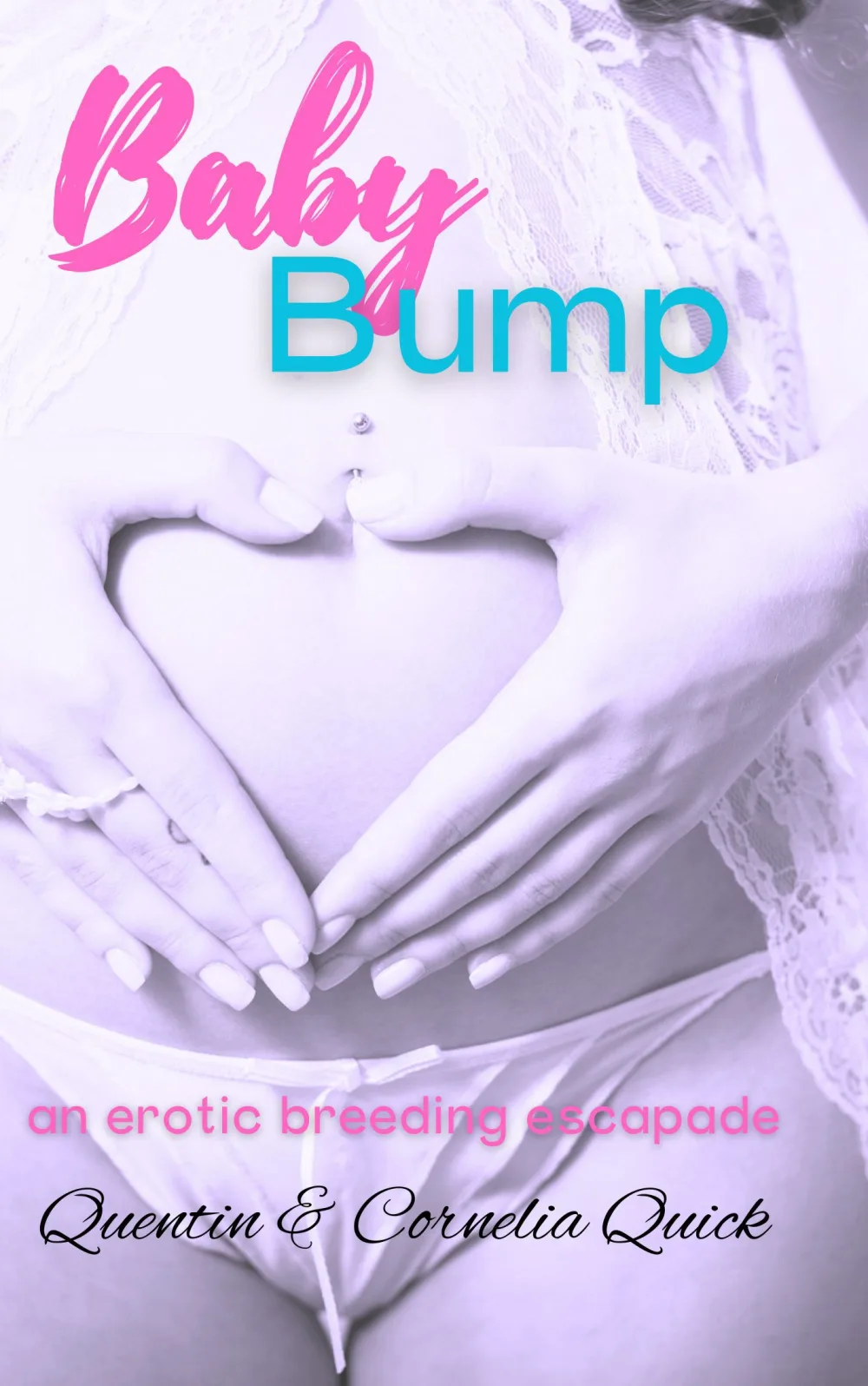 Baby Bump - an erotic breeding escapade cover by Quentin Quick
