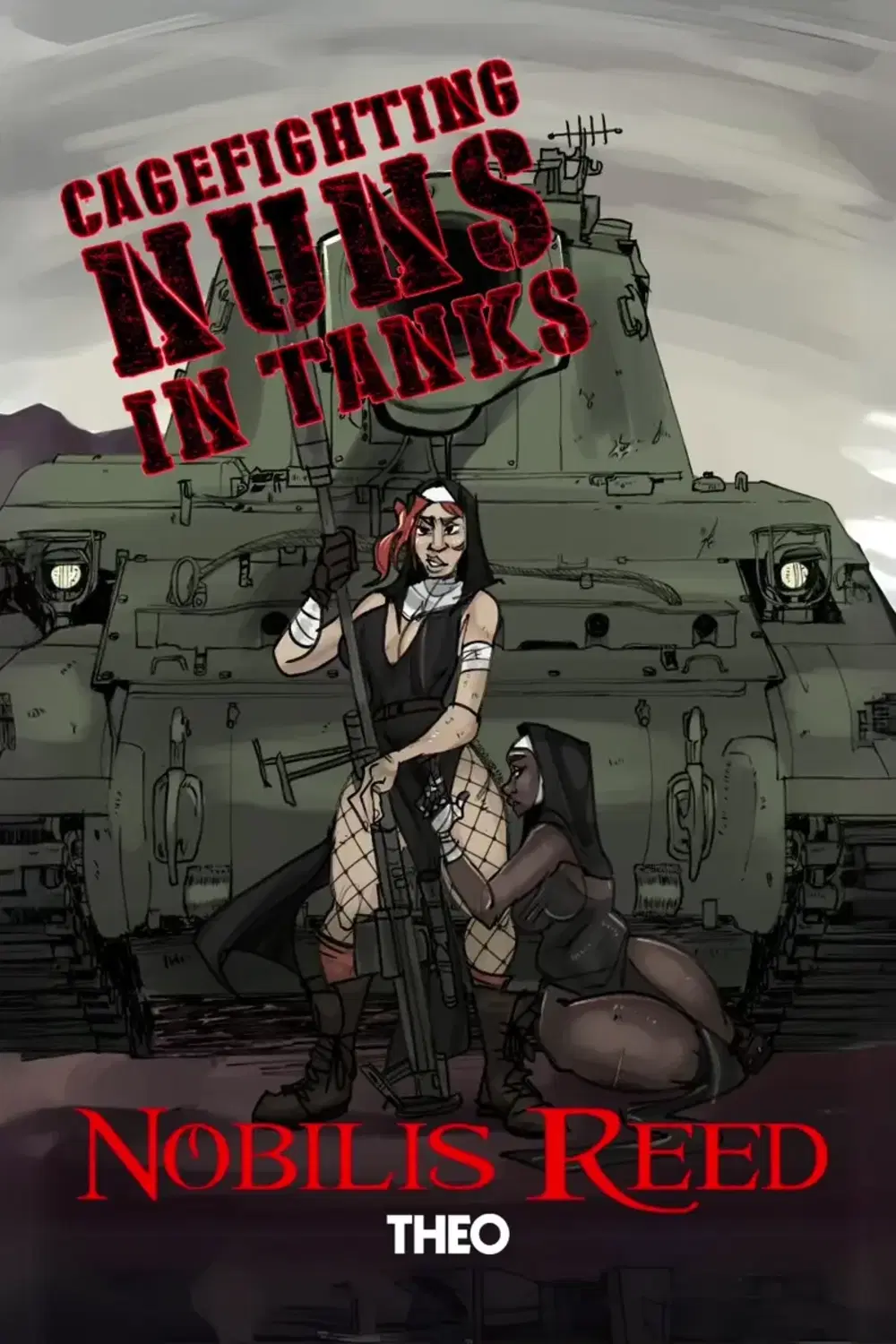 Cagefighting Nuns in Tanks cover by Nobilis Reed