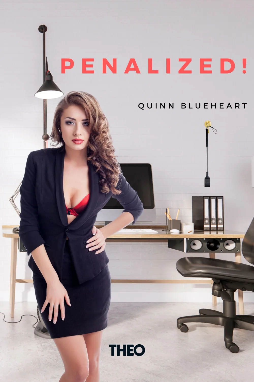 How a Quick Glance at My Boss’s Smoking Hot Body Got Me Penalized in HR by an AI cover by Quinn Blueheart