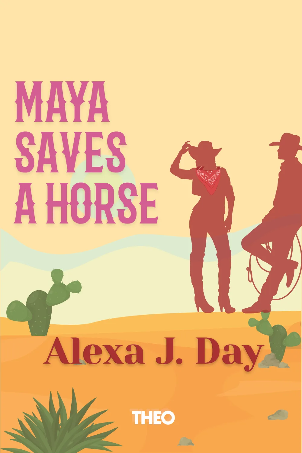 Maya Saves a Horse cover by Alexa J. Day