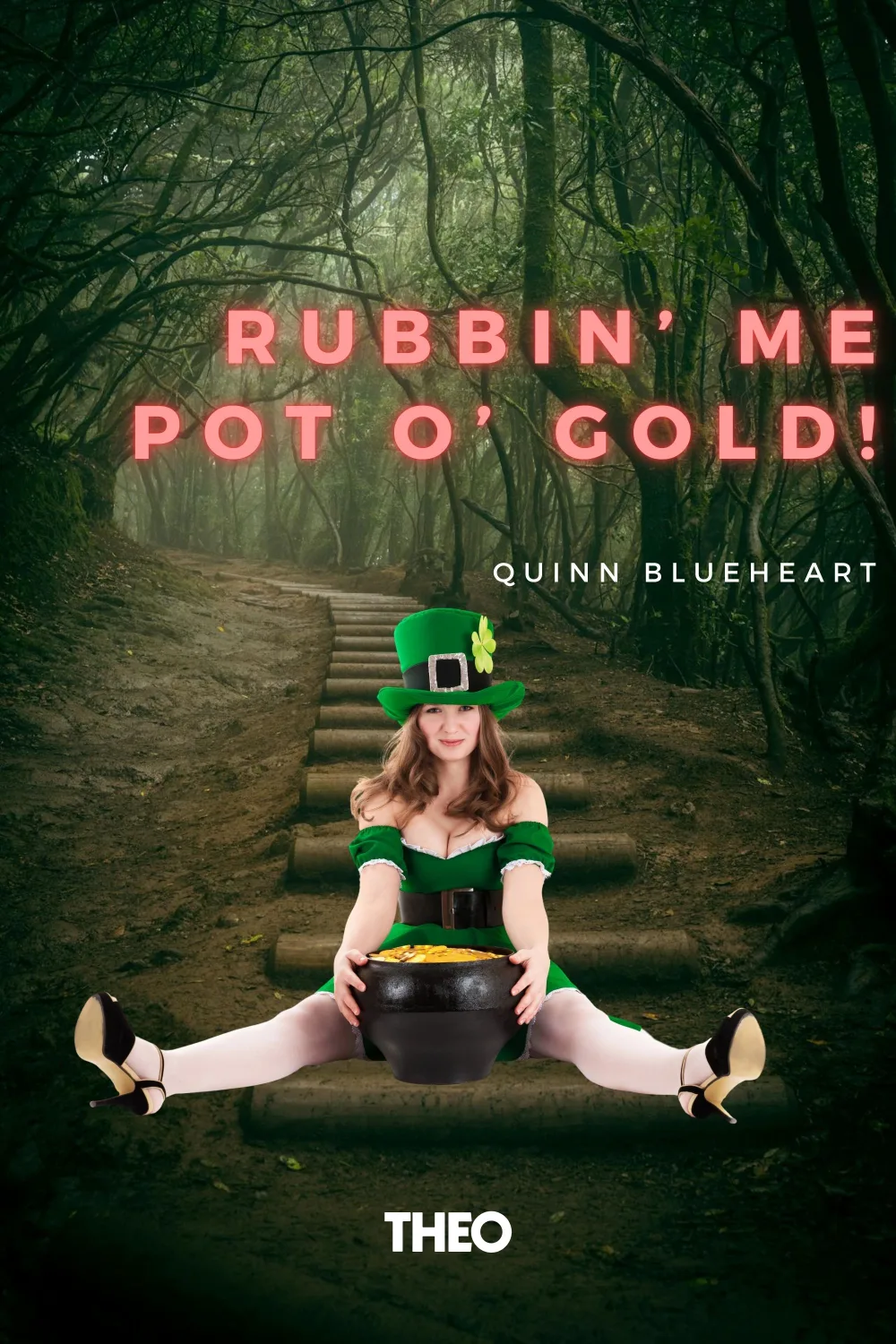 Rubbing Me Pot O’ Gold at the Rainbow’s End cover by Quinn Blueheart