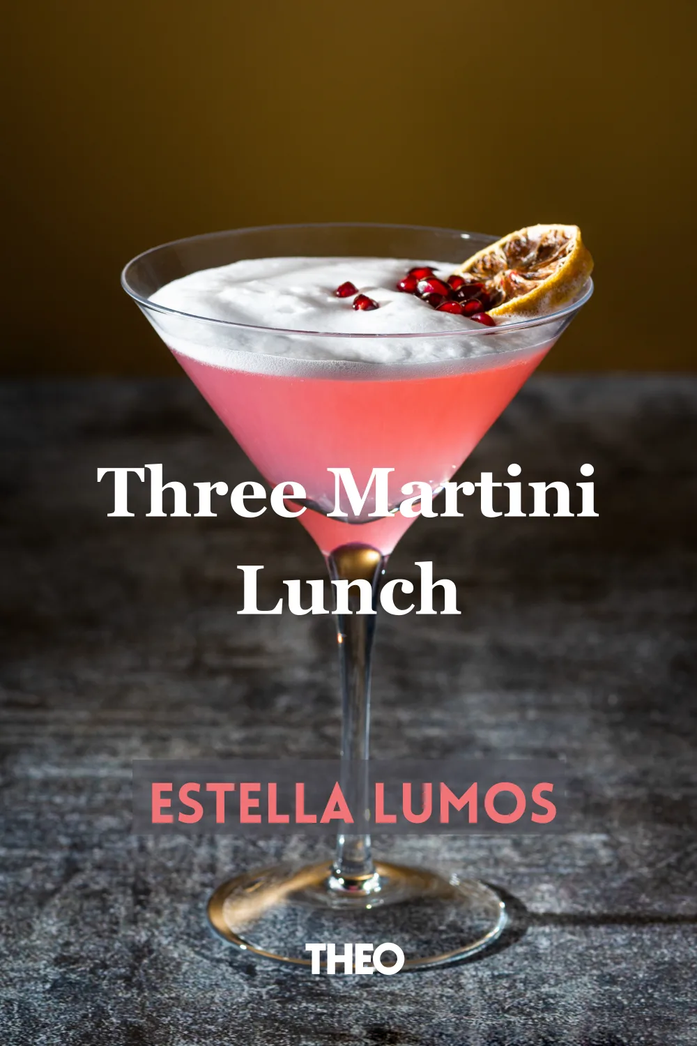 Three Martini Lunch: It's His First Time, But Not Hers cover by Estella Lumos