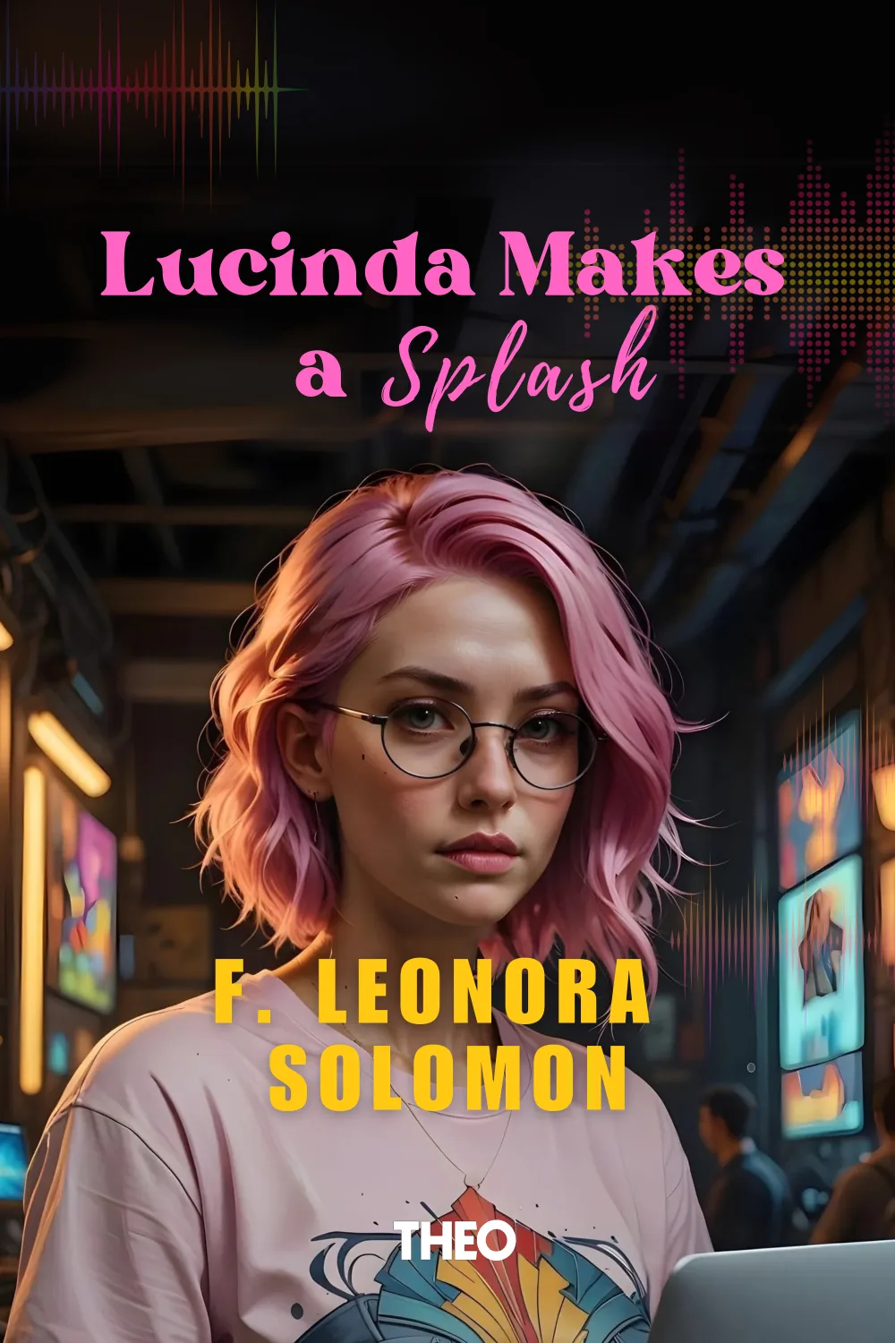 Lucinda Makes a Splash cover by F. Leonora Solomon