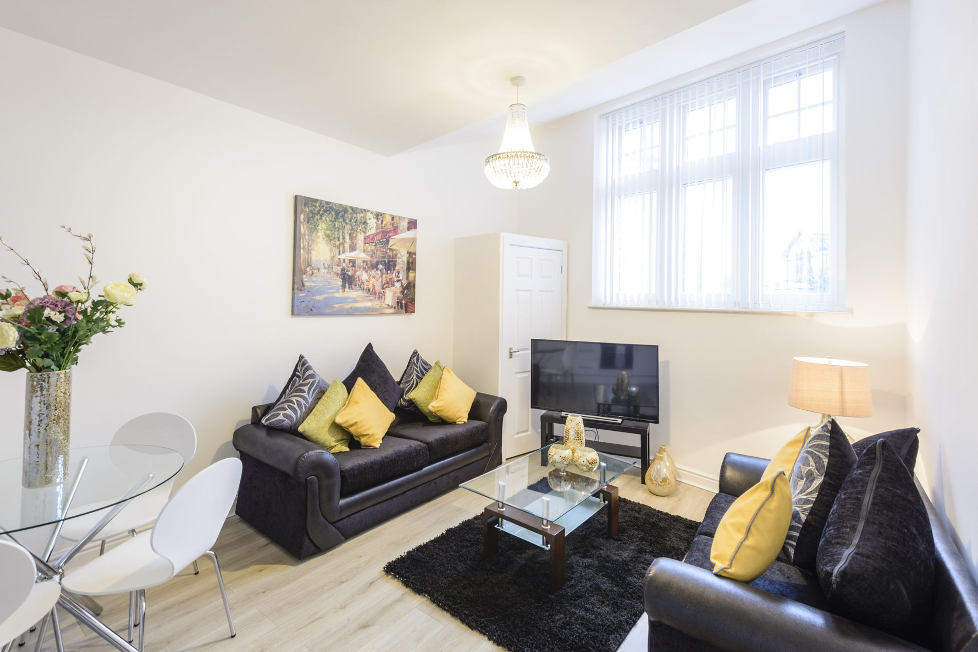 Serviced accommodation Liverpool Serviced accommodation Liverpool providing a smart TV with Netflix capability in our serviced apartments Liverpool