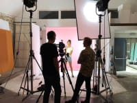 3ina behind the scenes shoot
