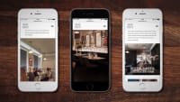 Amalfi White mobile website design