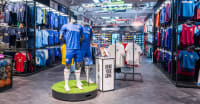 Football club kits area